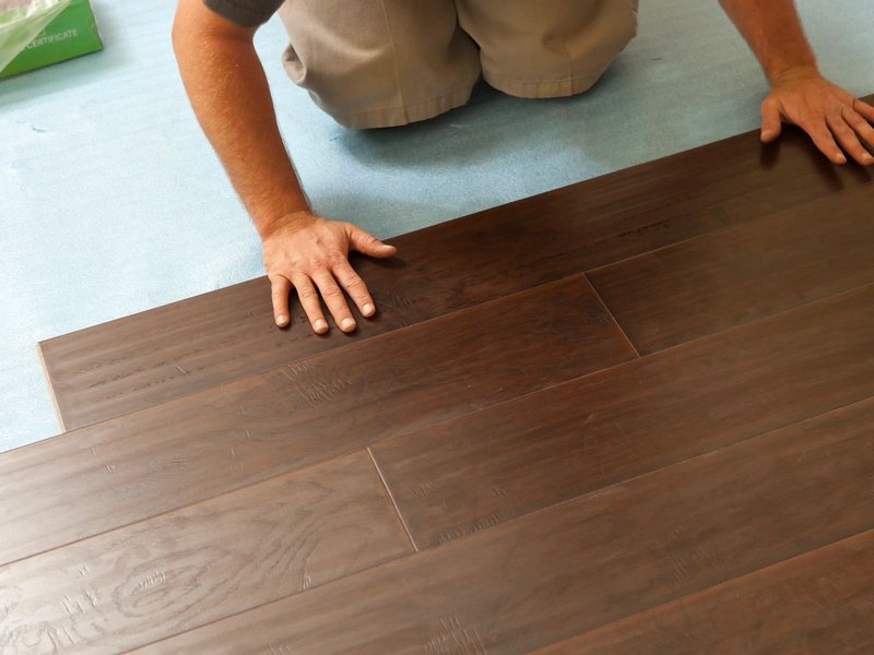 hardwood floor installation Komplete Flooring Siren, WI